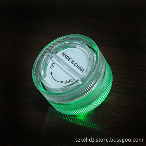 2017 Battery Power 6V Round Shape Wedding Giveaway Color Change Waterproof Flash Tea Light For Wedding Decoration